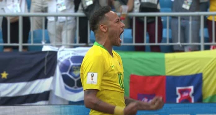 Kroatia - Brasilia Pudotuspelit Brasilia alkulohkovaihe Brasilian MM-joukkue Neymar