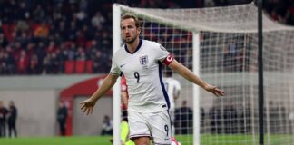Englannin joukkue jalkapallon MM-kisoihin 2026 Englannin Harry Kane
